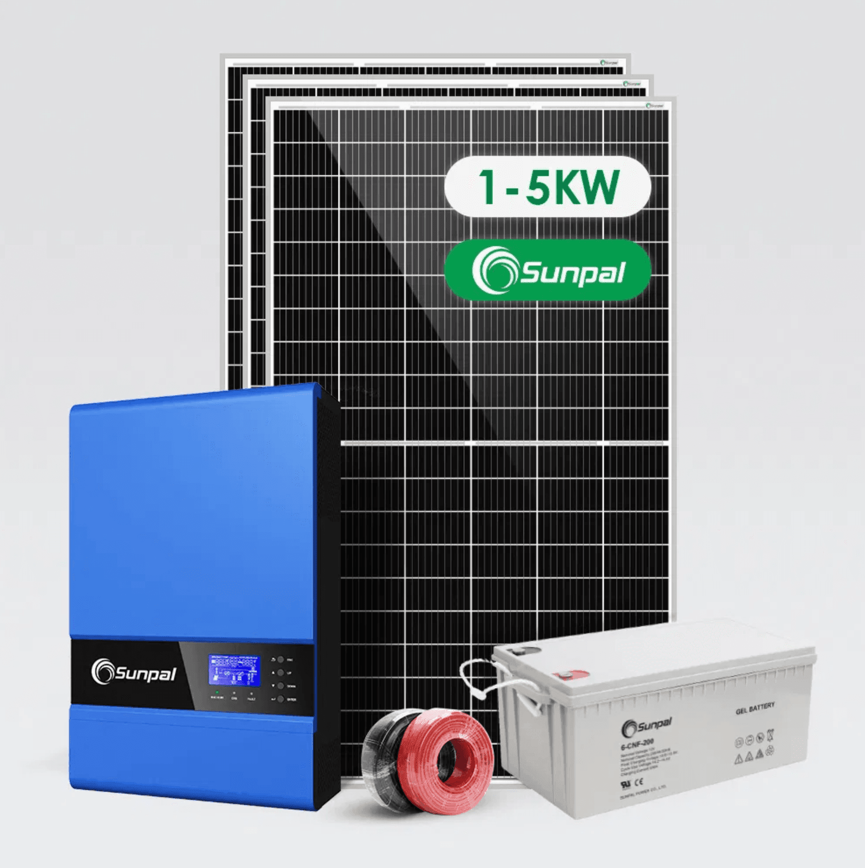 Sistema Solar 1kW para Hogar Pequeño